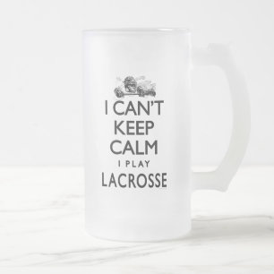 Taza De Cristal Esmerilado No puede guardar LaCrosse tranquilo