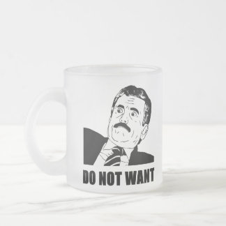 Taza De Cristal Esmerilado No quiera a Máximo no quiere