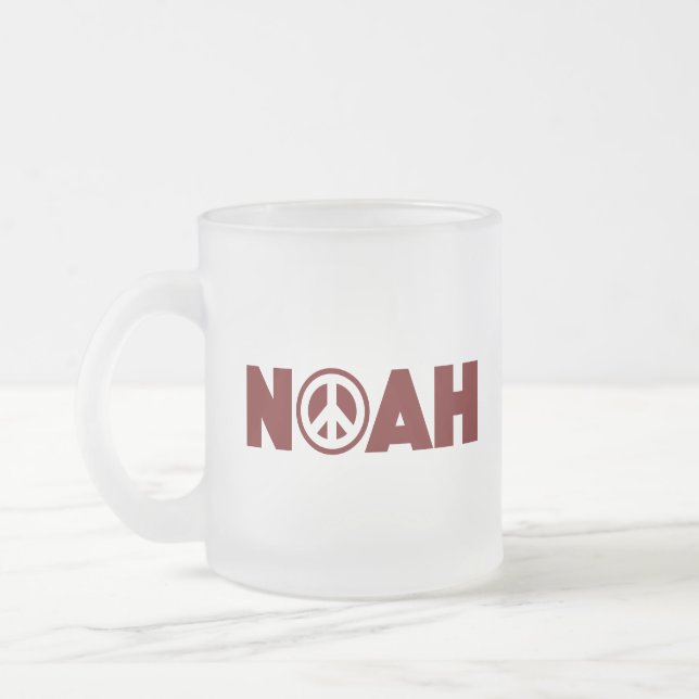 Taza De Cristal Esmerilado Noah (Izquierda)
