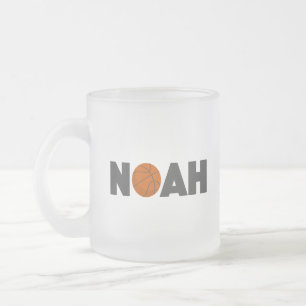 Taza De Cristal Esmerilado Noah Basketball