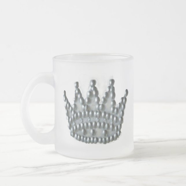 Taza De Cristal Esmerilado NOBLE Bebé Té herbal mami mug | m3galleryStudio (Izquierda)