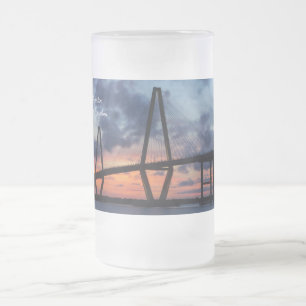 Taza De Cristal Esmerilado Noche Dorada En Arthur Ravenel