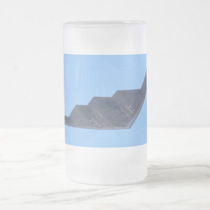 Taza De Cristal Esmerilado Northrop Grumman B-2 Espíritu Cerveza de vidrio es