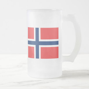 Taza De Cristal Esmerilado noruega