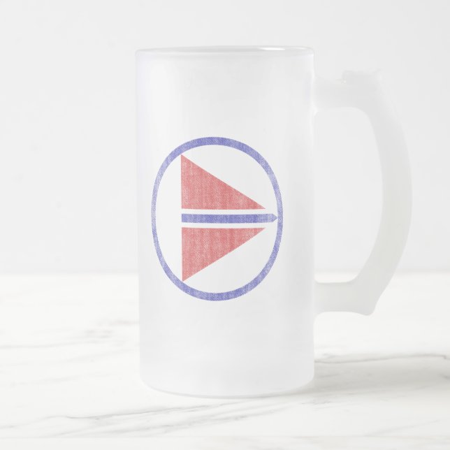 TAZA DE CRISTAL ESMERILADO NORUEGA (Derecha)
