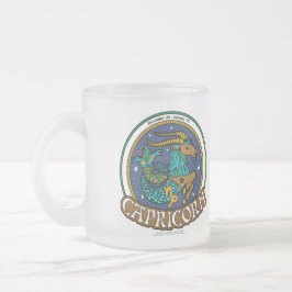 Taza De Cristal Esmerilado NP Capricorn Frost Glass Mug