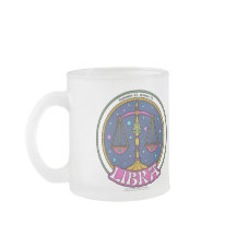 NP Libra Frosted Glass Mug