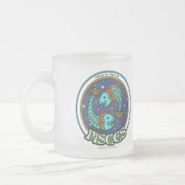 Taza De Cristal Esmerilado NP Pisces Frost Glass Mug