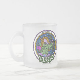 Taza De Cristal Esmerilado NP Virgo Frost Glass Mug