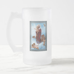 Taza De Cristal Esmerilado Nuestra Señora de los Ángeles, por William Bouguer