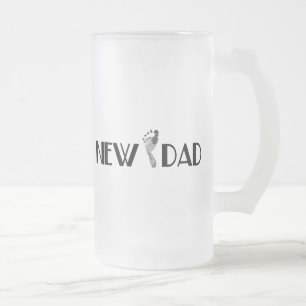 Taza De Cristal Esmerilado Nuevo papá