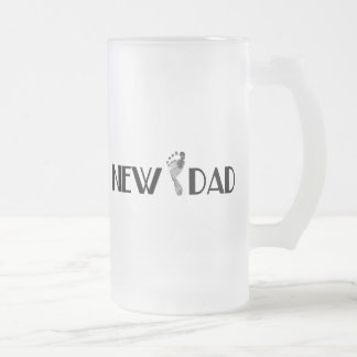 Taza De Cristal Esmerilado Nuevo papá