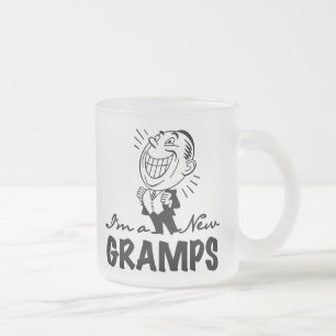 Taza De Cristal Esmerilado Nuevos camisetas y regalos sonrientes de Gramps