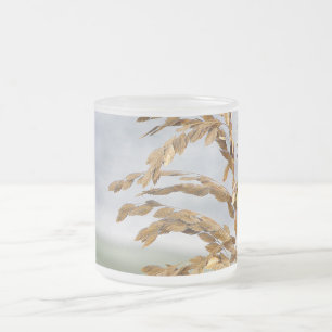 Taza De Cristal Esmerilado Oats marinos, brisa marina