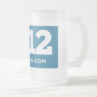 Taza De Cristal Esmerilado Obama 2012