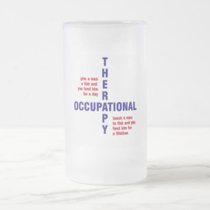 Taza De Cristal Esmerilado OccThy D2M1