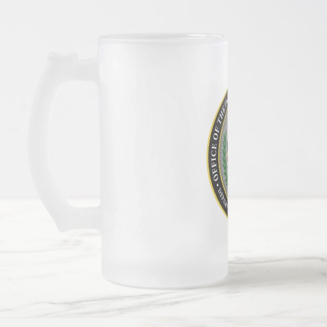 Taza De Cristal Esmerilado OCLL Mug (Izquierda)