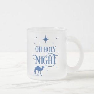 Taza De Cristal Esmerilado Oh Buenas noches con Camel Mug