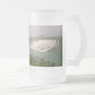 Taza De Cristal Esmerilado ¡Oh Niágara!