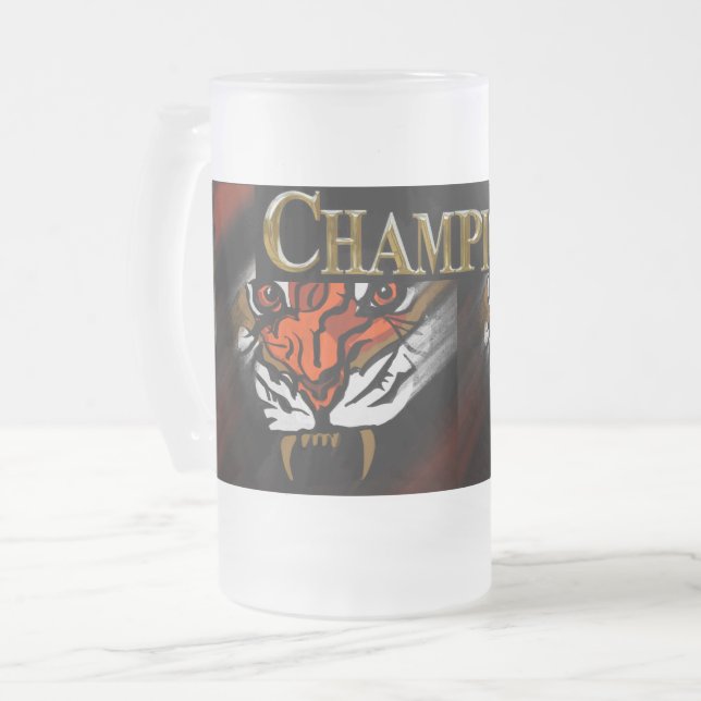 TAZA DE CRISTAL ESMERILADO OHIO (Anverso izquierdo)