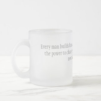 Taza De Cristal Esmerilado Opción