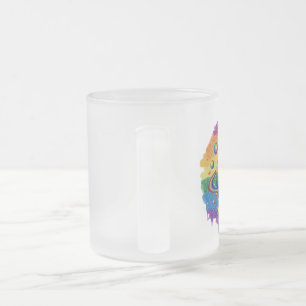 Taza De Cristal Esmerilado Orgullo Universo Mug