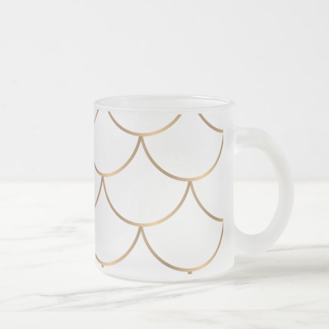 Taza De Cristal Esmerilado Ornamentos de lujo 2 (Derecha)
