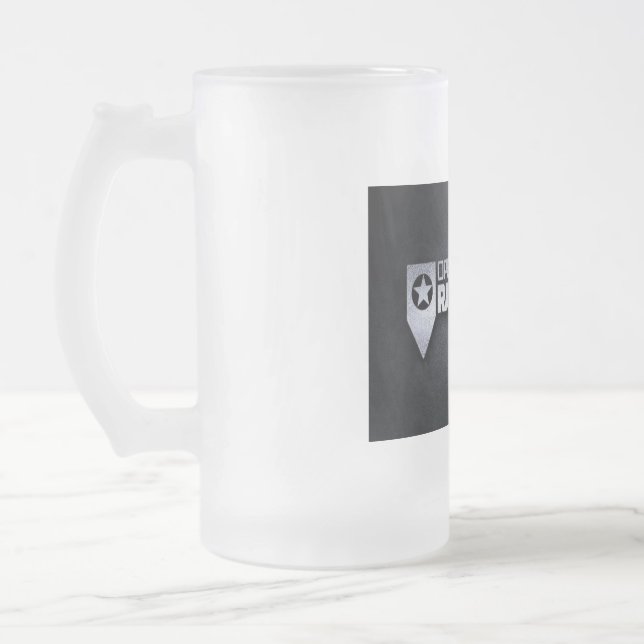 Taza De Cristal Esmerilado ORP Frost Beer Mug (Izquierda)