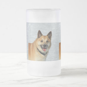 Taza De Cristal Esmerilado Oveja islandesa20150904