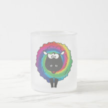 Ovejas de tinte