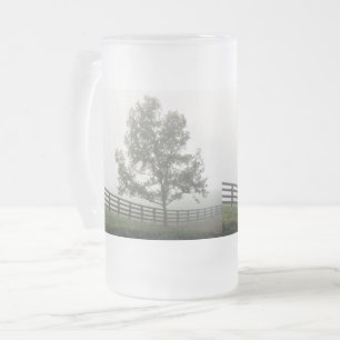 Taza De Cristal Esmerilado Ozarks Country Niebla Escarcha Cerveza de vidrio