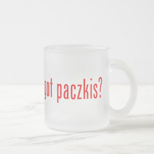 Taza De Cristal Esmerilado ¿paczkis conseguidos?