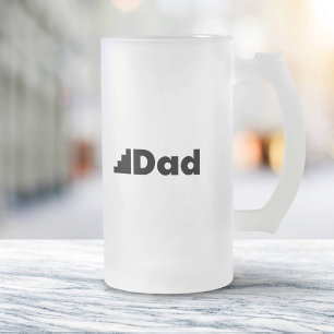 Taza De Cristal Esmerilado Padrastro