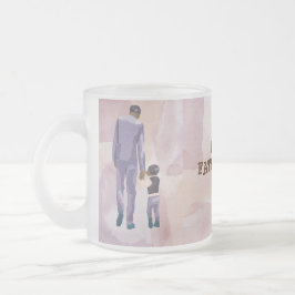 Taza De Cristal Esmerilado PADRE Y HIJO WALK Mug