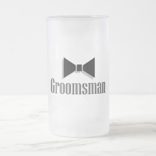 Taza De Cristal Esmerilado Padrino de boda
