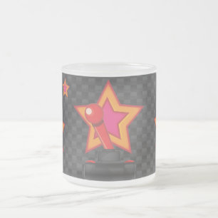 Taza De Cristal Esmerilado Palanca de mando