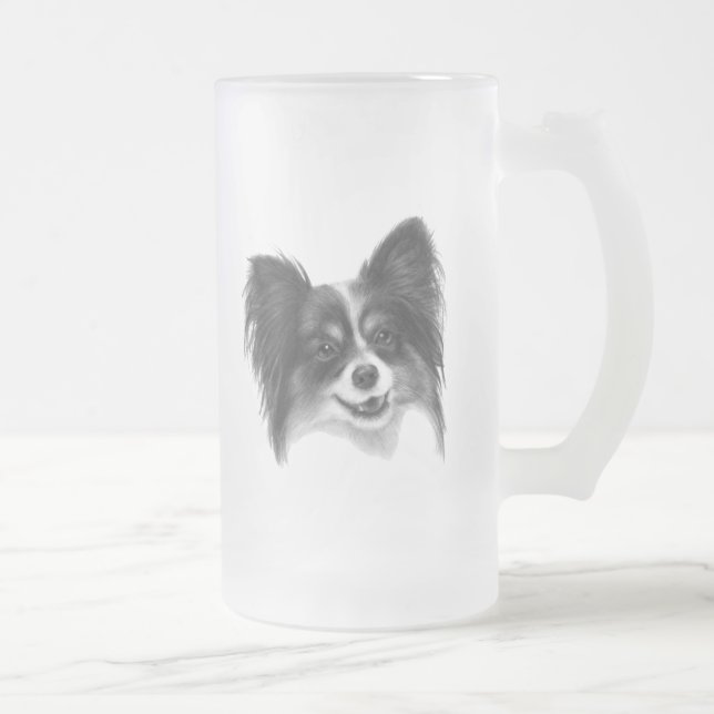 Taza De Cristal Esmerilado Papillon (Derecha)