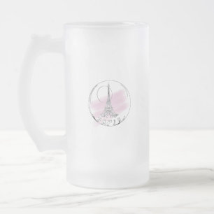 Taza De Cristal Esmerilado parisfio