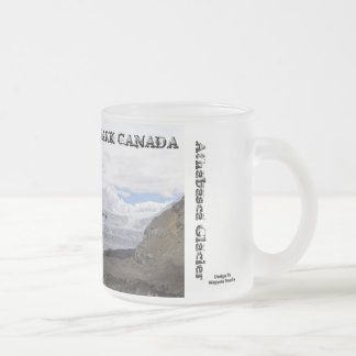 Taza De Cristal Esmerilado Parque nacional de jaspe - glaciar de Athabasca