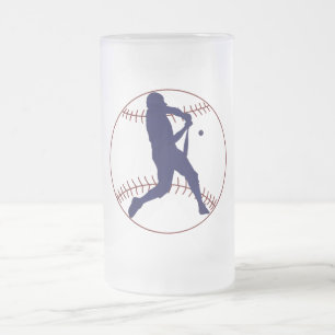 Taza De Cristal Esmerilado Pasatiempo de América