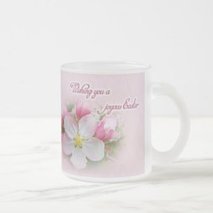 Taza De Cristal Esmerilado Pascua - Tiempo de expansión de Apple