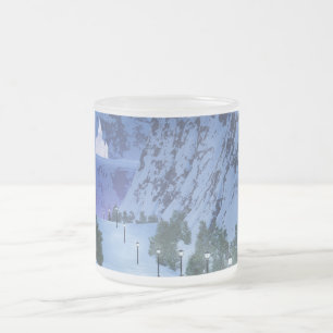 Taza De Cristal Esmerilado Paso de la luz Mug