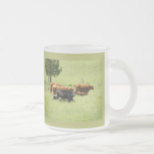 Taza De Cristal Esmerilado Pastoral