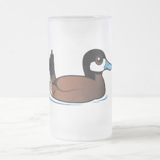 Taza De Cristal Esmerilado Pato rubicundo