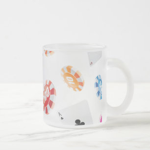 Taza De Cristal Esmerilado Patrón de accesorios para juegos