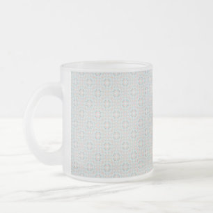 Taza De Cristal Esmerilado Patrón de concha seamless