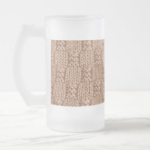 Taza De Cristal Esmerilado Patrón de punción del cuchillo de burbuja de Shirl