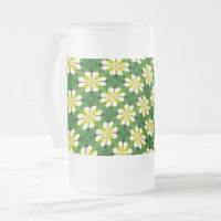 Patrón frangipano amarillo