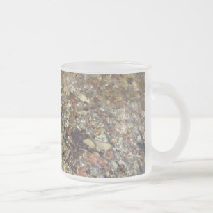 Taza De Cristal Esmerilado Pebbles en la fotografía de la naturaleza de Taylo