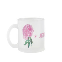 Peonía Rosa Estrella Femenina Moderna Personalizar
